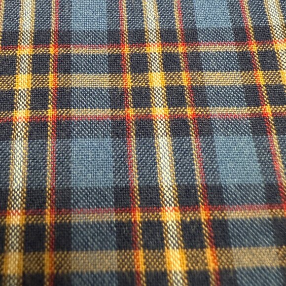 VINTAGE 90's Men's RALPH LAUREN Plaid Button Down Oxford Shirt | Size M - Picture 4 of 6